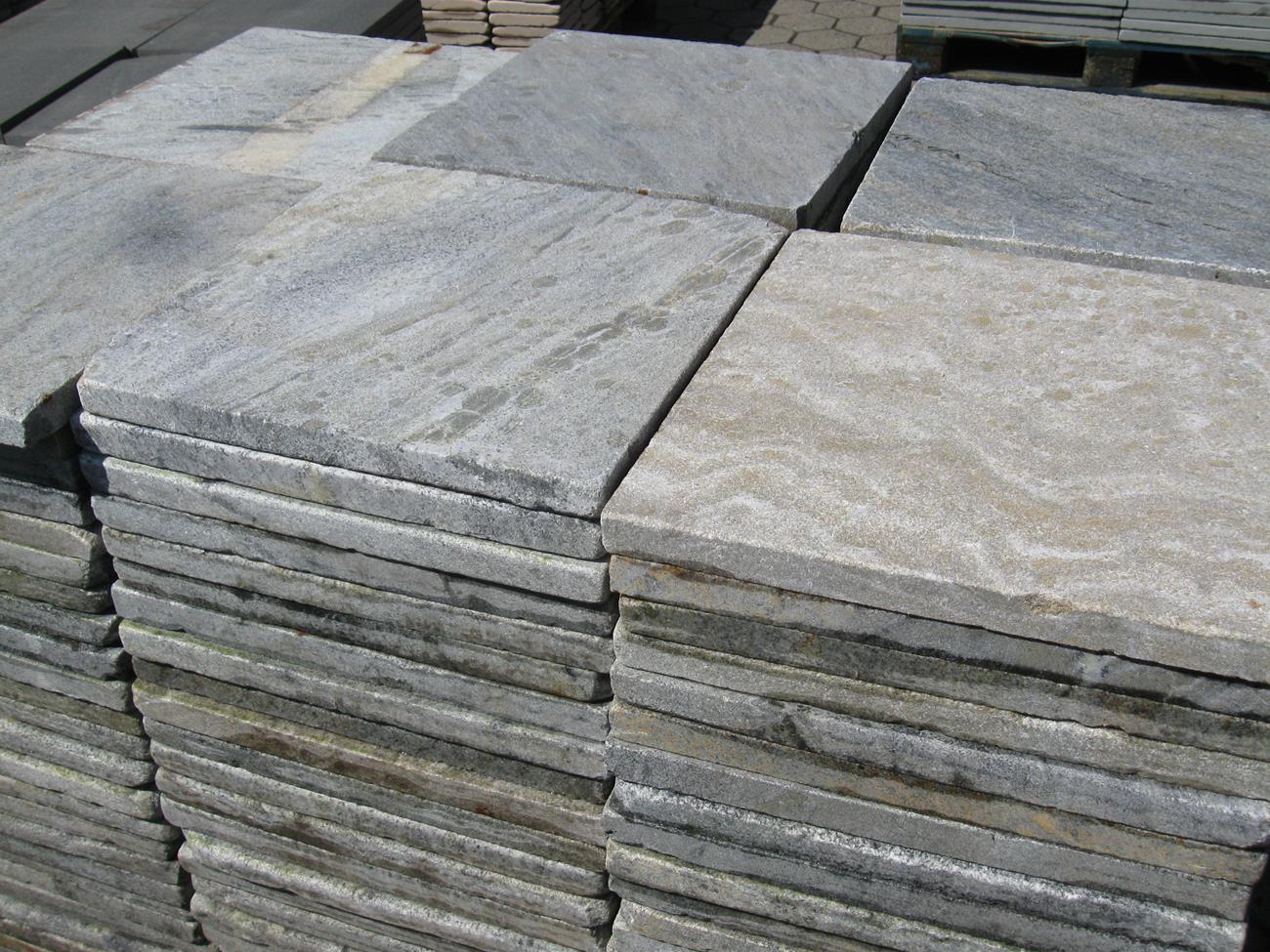 Terrassenplatten 40 Qm Marmor Ocean grey grau grün Natursteinplatten 40x40cm 1 Terrassenplatten 40 Qm Marmor Ocean grey grau grün Natursteinplatten 40x40cm