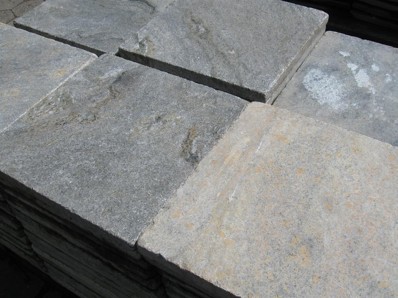 Terrassenplatten 40 Qm Marmor Ocean grey grau grün Natursteinplatten 40x40cm 4 Terrassenplatten 40 Qm Marmor Ocean grey grau grün Natursteinplatten 40x40cm – Bild 4